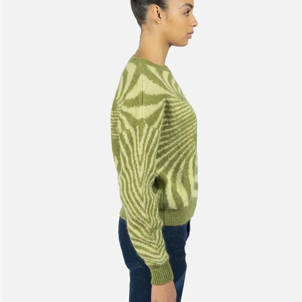 Paloma Wool Matrix Sweater in Medium Green - Picture 3 of 6